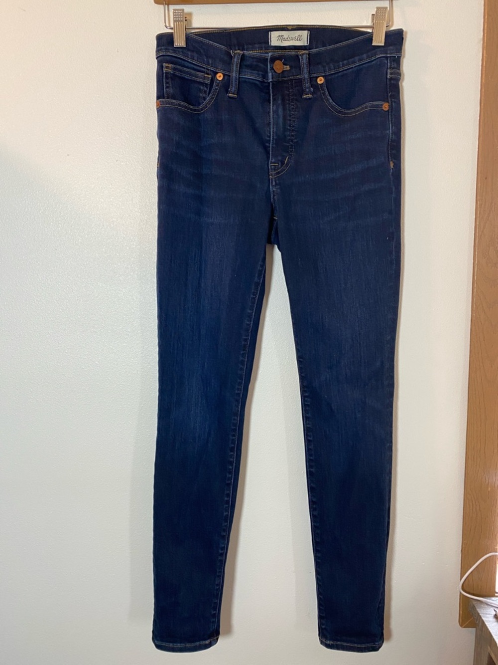 Madewell Women's Dark Indigo Skinny Jeans